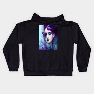 Metaverse Cyber Girl Kids Hoodie